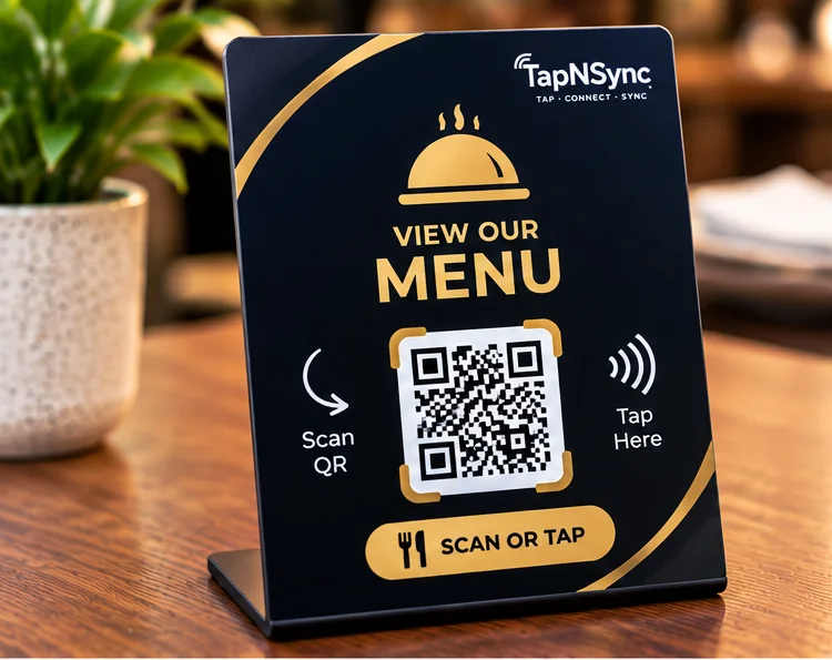 Digital Menu Card